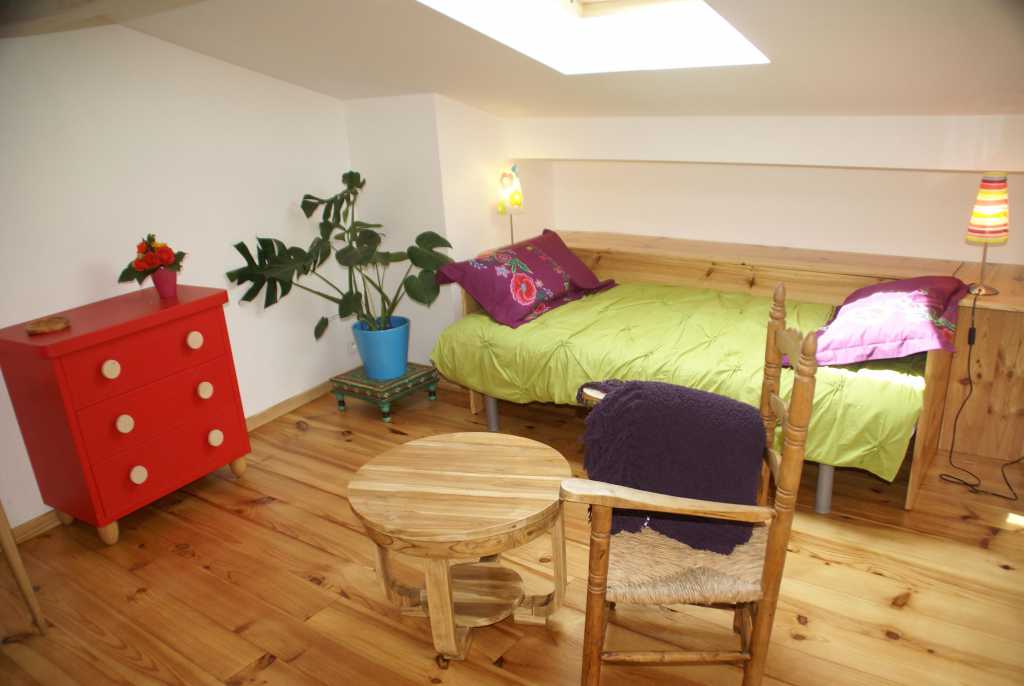 Chambre 1 Pers 1er étage  RAMONVILLE SAINT- AGNE avenue Tolosane Banlieue Bus Tisséo 81,82, 56 (1535) - Chambre Ramonville 1.jpg